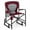 Red, variant on Goplus Outdoor Rocker Camping Chair for Adults with Dual Springs Padded Back Black