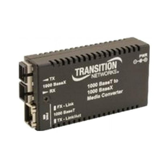 Transition Networks Mini Gigabit Ethernet Media Converter (m-ge-t-sfp-01-na)