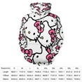 thumbnail image 4 of Hello Kitty Hoodie 3D Print Pullover Hooded Long Sleeve Sweatshirts Tops Blouse with Pocket for Mens Womens, 4 of 6