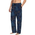 thumbnail image 6 of Vsdgher Shining Christmas Tree Mens Pajama Pants Sleep & Lounge Pants, PJ Pants-Small, 6 of 6