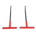 thumbnail image 1 of Motorcycle Exhaust Spring Hook Tool, Fade Proof Comfortable Grip Easy To Use T Handle Exhaust Spring Hook 1 Pair  for Motorbike, 1 of 7