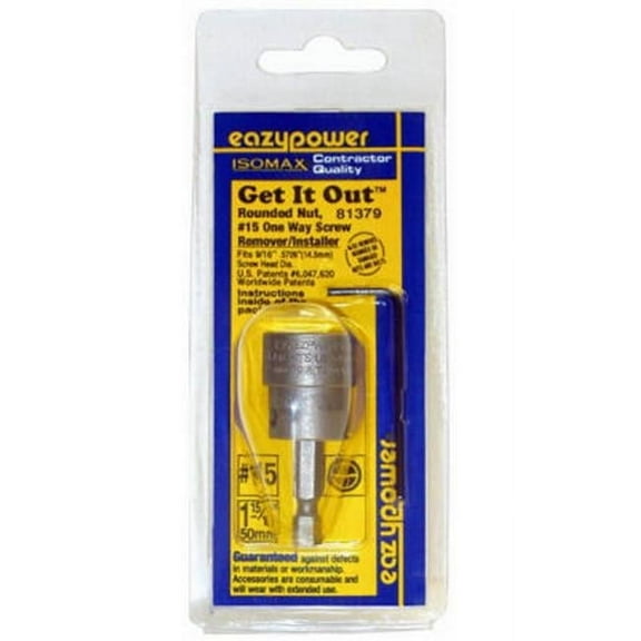 Eazypower 81379 No. 15 1 Way Screw Remover