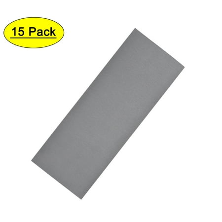 

Uxcell 3000 Grits Waterproof Sandpaper Wet Dry Sand Paper Silicone Grey 10pcs
