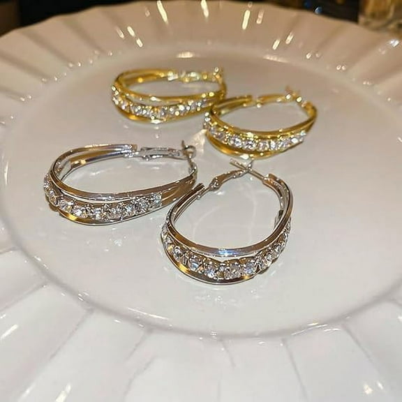 Lovefinity™ Lymphatic Magnetotherapy Earrings, Flys S Halolux Lymphvity Ge Ium Earrings, Atheniz Lymphatic Ainage Earrings Chunky Gold Hoop Jewelry Gifts For Women[Z2460]