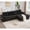 110" Black, variant on Timbernest 110.75" L Shaped Convertible Sleeper Sofa Bed, Corduroy Modular Sectional Couch with Movable Footstool, Cup Holders, Side Pockets, 8 Throw Pillows, Dark Gray