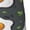 2 Black-1, variant on Women Crew Soft Moisture-wicking Socks Cute Poached Eggs Pattern Design Cotton Socks, One Size fit All