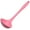 Pink, variant on Chef Craft Premium Silicone Cooking Ladle, 11.25 inch, Black