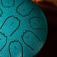 thumbnail image 4 of Tambor de Lluvia de 4 Pulgadas y 9 Tonos, Instrumento para Exteriores, Tambor de Lengüeta de Acero, Mini Tambor de Mano, Baqueta , Tambores de Lluvia para Exteriores., 4 of 5