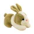 thumbnail image 1 of Conejo de dibujos animados de peluche de juguete, animales de peluche, muñecos de peluche, juguete de peluche suave para dormitorio, sofá, sala de Verde Baoblaze Juguetes de animales de peluche, 1 of 8