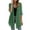 Army Green, variant on Vivianyo HD Women's 3/4 Sleeve Open Front Chiffon Cardigan, Lightweight Sheer Casual Cover Up, Women's Army Green, Sizes S-2XL