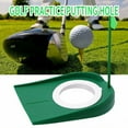 OOEOO Indoor Outdoor Golf Putting Cup With Hole Flag Training Putter