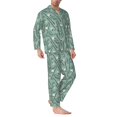 thumbnail image 2 of Fotbe golf equipment Pijama de Hombre con Estampado de Manga Larga, Conjunto de 2 Piezas, Ropa de Dormir Suave y Cómoda con Bolsillos-X-Large, 2 of 7