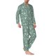 thumbnail image 2 of Balery golf equipment Pijama para Hombre de Dos Piezas con Manga Larga, Conjunto de Dormir y Descanso Suave con Bolsillos-Medium, 2 of 7