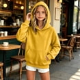 thumbnail image 2 of Hoodies for Kids Girls Boys Cute Long Sleeve Hooded Sweatshirt Pullover with Pocket Trendy Clothing for Teen Girls Boys, 2 of 7