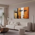 thumbnail image 3 of abstract depiction of two side-by-side human faces Poster Decorative Painting Canvas Wall Art Living Room Posters Bedroom Painting,Frame-style,24x36inch(60x90cm), 3 of 8