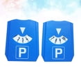 thumbnail image 3 of OUNONA 2Pack Snow Remover Ice Scraper Blue Plastic Snow Removal Equipment Winter Driving, 3 of 8