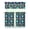 White-489, variant on Celestial Galaxy Kitchen Curtains Set with Cosmic Nebula and Outer Space Pattern, Tier and Valance Rod Pocket Curtains for Sci-fi Lovers, Space Geek Kitchen or Small Window Decor