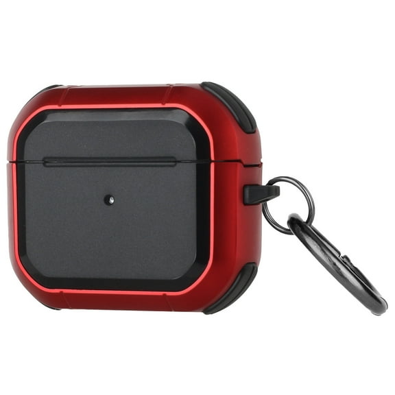 Rugged Shockproof Hybrid Case for AirPods Pro (2nd Generation) - Red