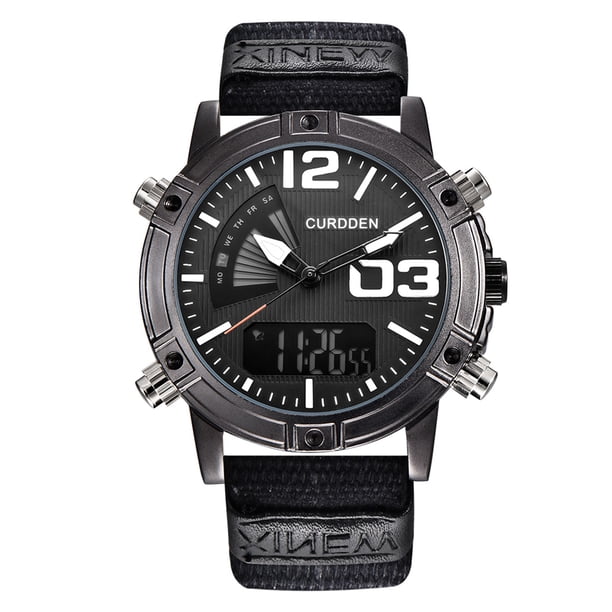 Reloj deportivo para hombre, relojes para hombre, reloj de nailon para hombre, reloj deportivo informal de cuarzo para hombre.