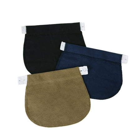 

GeweYeeli 3pcs/set Maternity Pregnancy Waistband Cotton Elastic Waist Extender Pregnant Pants Belly Belt