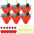 thumbnail image 1 of 30pcs Artificial Fruits Adornment Fake Fruit Model Decorative Fruit Model Fruits Ornament, 1 of 7