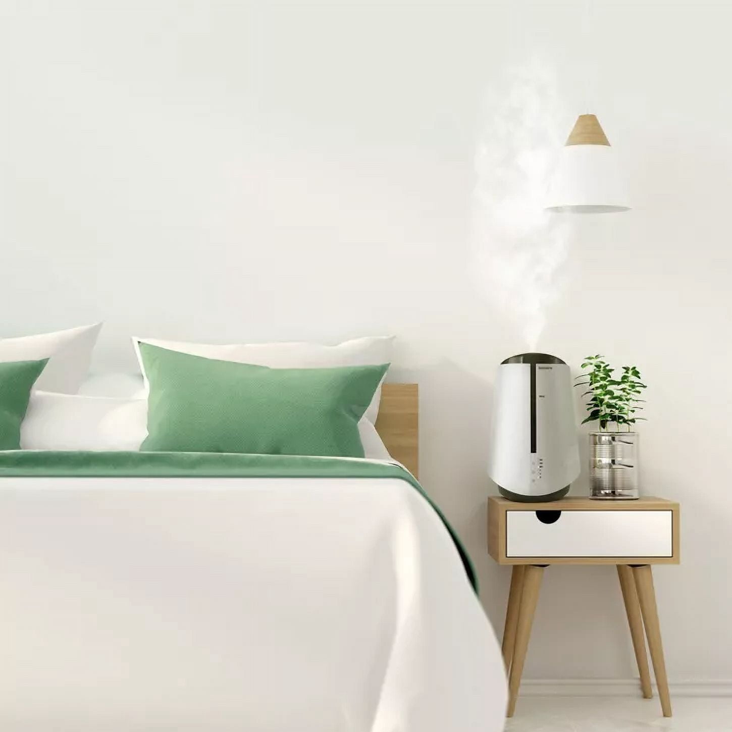 Bionaire® Ultrasonic Humidifier, 1 Gallon Capacity, 3 Speed Settings, Visible mist