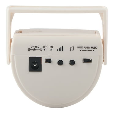 Wireless Motion Sensor Door Chime with Music & IR Detection Smart Home Guest Arrival Alert