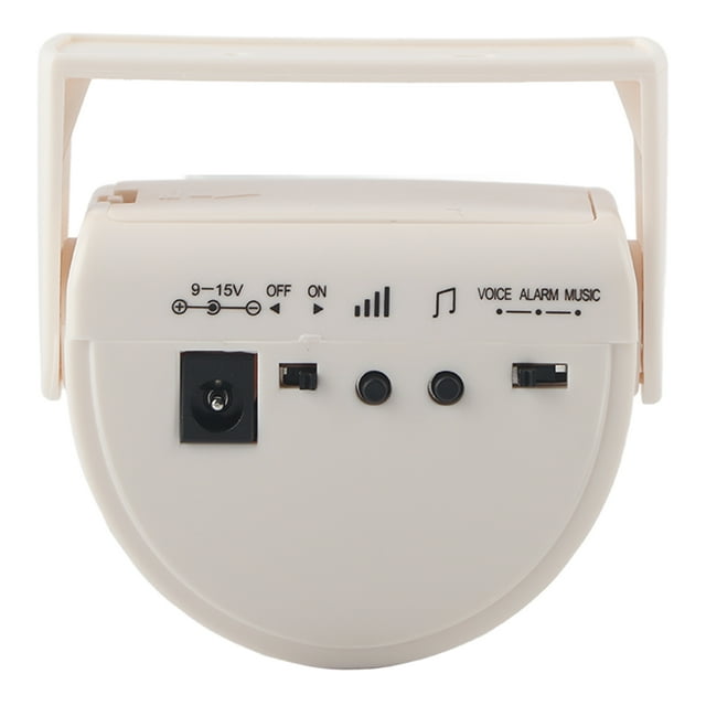 Yunxwd Sonnette sans Fil Accueil Hôtel Bienvenu Voix Sonnette Infrarouge Motion Sensor Musique Alarme