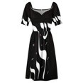 thumbnail image 5 of Shalom in Black Sleeveless Dress elegant chic women dresses promotion sexy dress for women, 5 of 6
