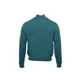 thumbnail image 3 of Baruffa Green Heather Half Zip Sweater , Size XLarge, 3 of 4