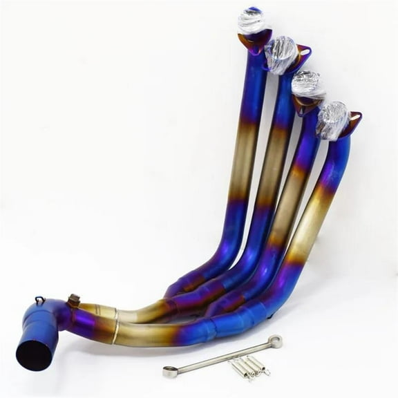 Slip On Motorcycle Exhaust Pipe Modify Front Link Pipe 51mm Muffler For CB650F CB650R CBR650 CBR650F 2014-2022