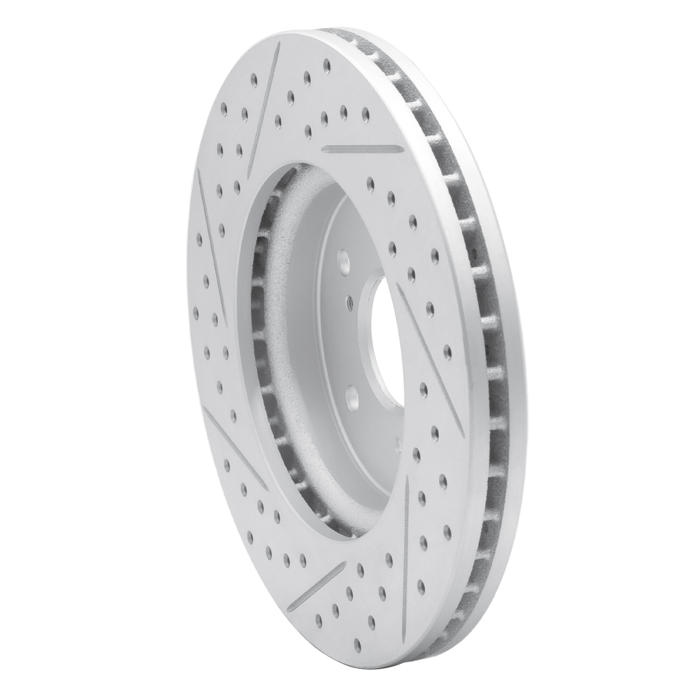 Dynamic Friction Company 830-59055R DFC Geoperformance Rotor - Drilled and Slotted