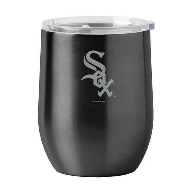 Logo Chaise 507-S16CB-1 16 oz MLB Chicago Blanc Sox Boisson Incurvée Inoxydable