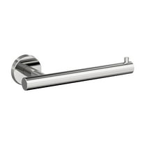 Amerock Arrondi Polished Stainless Steel Single Post Toilet Paper Holder