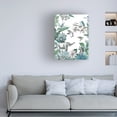 thumbnail image 3 of Amelia Ilangaratne 'Elephant and Flowers' Canvas Art, 3 of 3