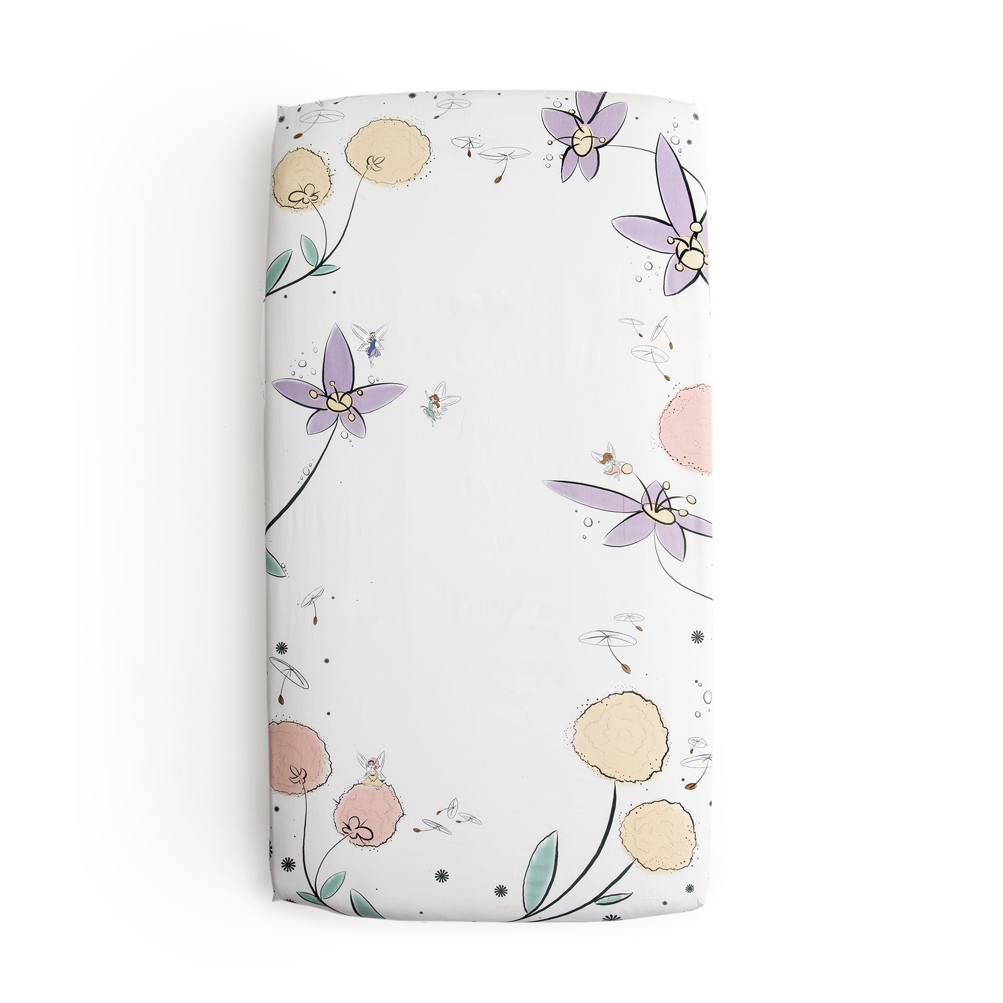 JumpOff Jo 100 Cotton Crib Sheet Hypoallergenic and Breathable