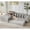 Light Gray, variant on Cloud Couch L-Shape Corduroy Sofa, Convertible Sleeper, No Assembly,Blue