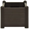 thumbnail image 4 of vidaXL Garden Raised Bed PP Mocha 39.4"x16.9"x13.8", 4 of 5