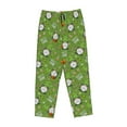 thumbnail image 4 of Balery Halloween Monster Gnome print Women's Pajama Pants,Ultra Lightweight Pjs,Lounge Pant-XX-Large, 4 of 9