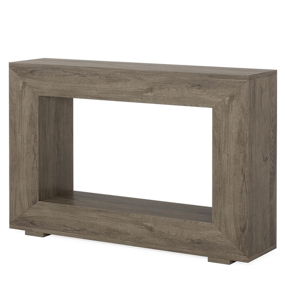 YYAo Console Table, Entryway Table, Console Sofa Table, Display Shelf,Farmhouse Console Table, 47" Wood Entryway Sofa Table with Storage,Grey