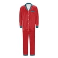 thumbnail image 2 of Christmas Pjs for Family Satin Christmas Pjs Long Sleeve Button down Holiday Home Sleepwear Set Christmas Outfit Christmas Pajamas Mens, 2 of 4