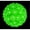 Green, variant on Queens of Christmas S-100SPH-BL-7.5 7.5 in. Sphere 100 MM Blue LEDs