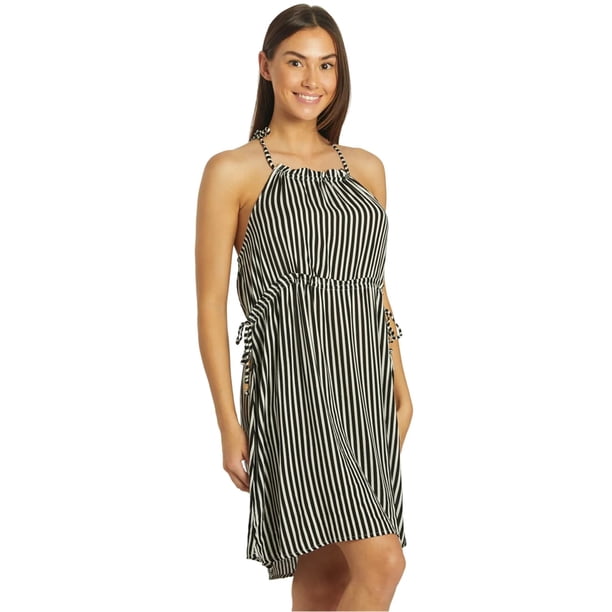 Vestido acampanado Hurley Katie Tie A-Line para mujer S