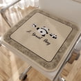 thumbnail image 1 of Chair Cushion | Seat Pad for Office Desk & Home | Non-Slip Square Cushion for Long Sitting | 15.7 x 15.7 Inch Indoor Outdoor Use | Dormitory Stool & Patio Furniture Cushion | Foldable Design, 1 of 6