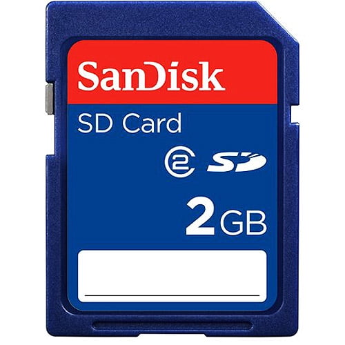Sandisk 2gb Sd Card Walmart Com Walmart Com