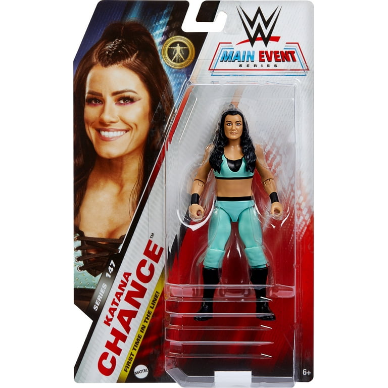 WWE Katana Chance Action Figure, 6-inch Collectible Superstar with