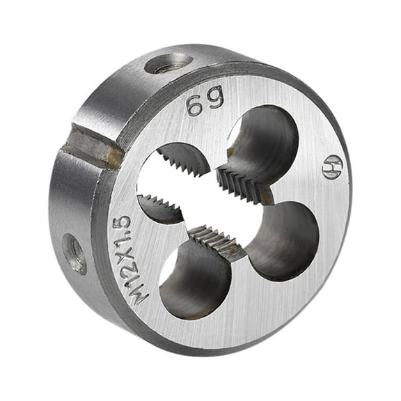 Uxcell M12 x 1.5 Metric Alloy Steel Machine Thread Round Threading Dies