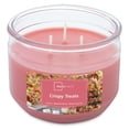 thumbnail image 3 of Mainstays 3-Wick Scented Glass Jar Candle, Crispy Treats, 11.5oz., 3 of 5