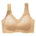 thumbnail image 4 of Wowcloth Wire-Free Bras for Women, Seamless Push-Up Underwire-Free Bra with Gel Pads, Comfortable and Breathable Everyday Bra for Daily Wear and Casual Outfits, 4 of 7