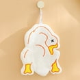 thumbnail image 6 of Uuiauoio Silly Goose Hand Towels - Funny Goose Bathroom Towels with Hanging Loop Cute Cartoon Animal Absorbent Bathroom Hand Towel Soft Thick Dish Cloth for Kitchen Home Decors, 6 of 6